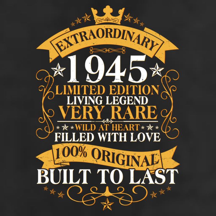 Extraordinary 1945 Limited Edition Built To Last 80th Birthday 15oz Campfire Ceramic Mug