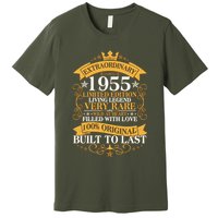 Extraordinary 1955 Limited Edition Built To Last 70th Birthday Premium T-Shirt