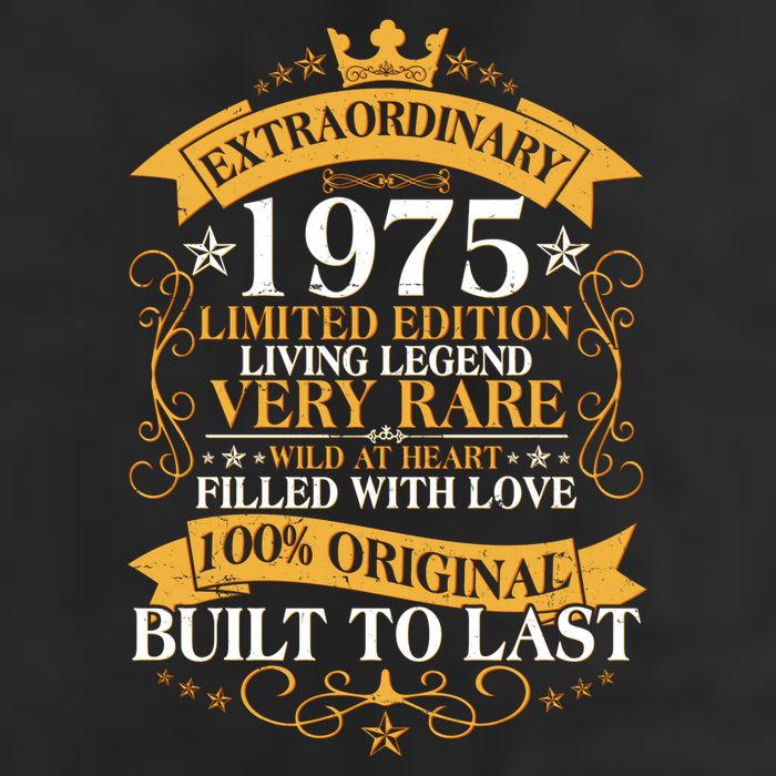 Extraordinary 1975 Limited Edition Built To Last 50th Birthday Cool Comfort Performance Bucket Hat