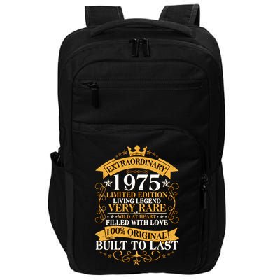 Extraordinary 1975 Limited Edition Built To Last 50th Birthday Impact Tech Backpack