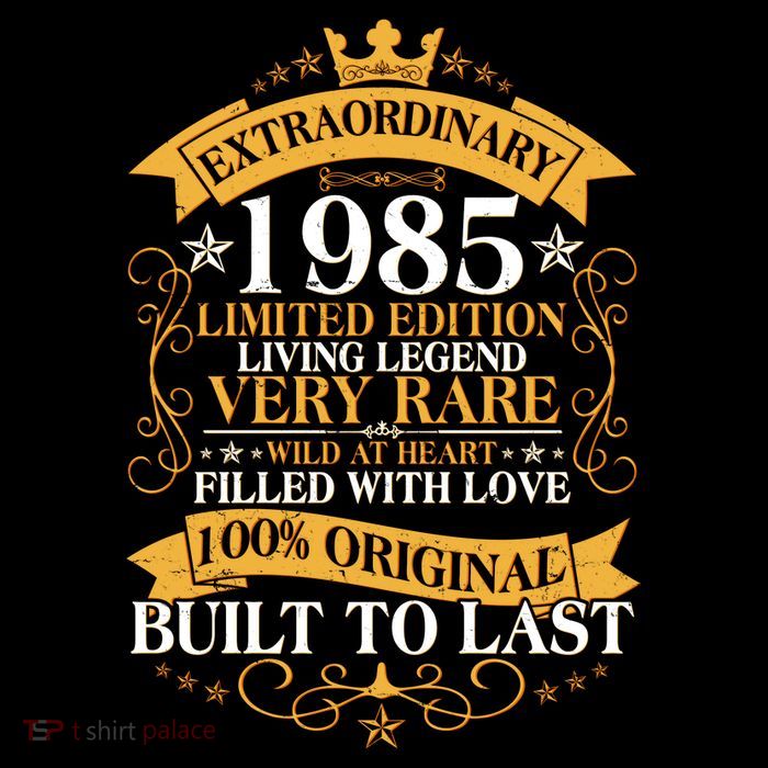 Extraordinary 1985 Limited Edition Built To Last 40th Birthday Flexfit Unipanel Trucker Cap