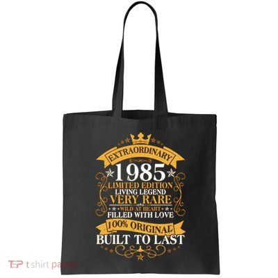 Extraordinary 1985 Limited Edition Built To Last 40th Birthday Bag