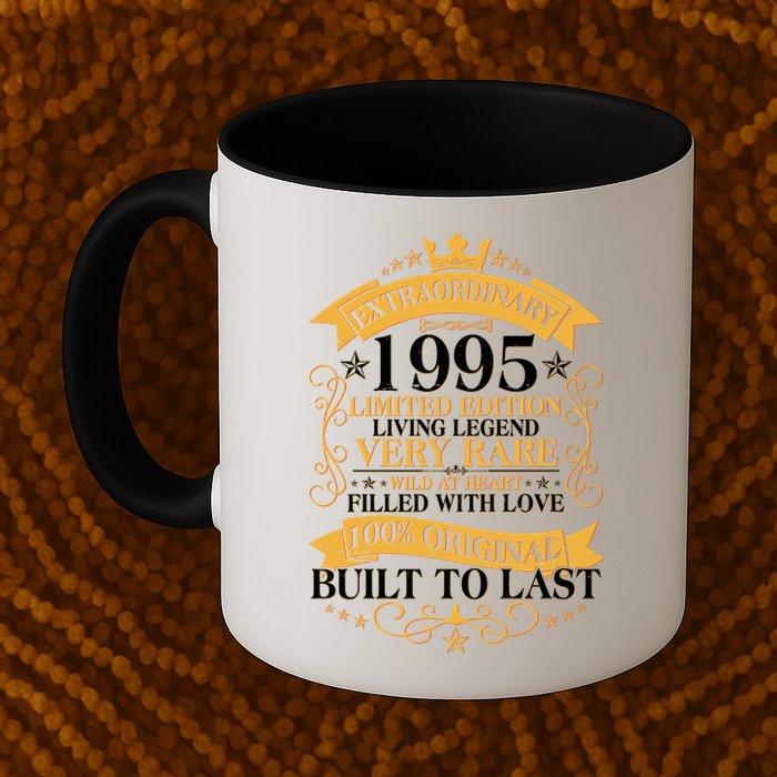 Extraordinary 1995 Limited Edition Built To Last 30th Birthday Mug