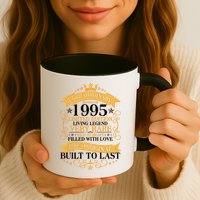 Extraordinary 1995 Limited Edition Built To Last 30th Birthday Mug