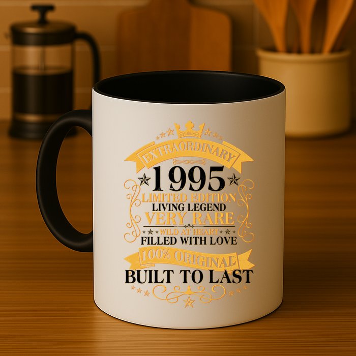 Extraordinary 1995 Limited Edition Built To Last 30th Birthday Mug