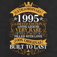 Extraordinary 1995 Limited Edition Built To Last 30th Birthday Golf Towel