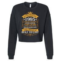 Extraordinary 1995 Limited Edition Built To Last 30th Birthday Cropped Pullover Crew
