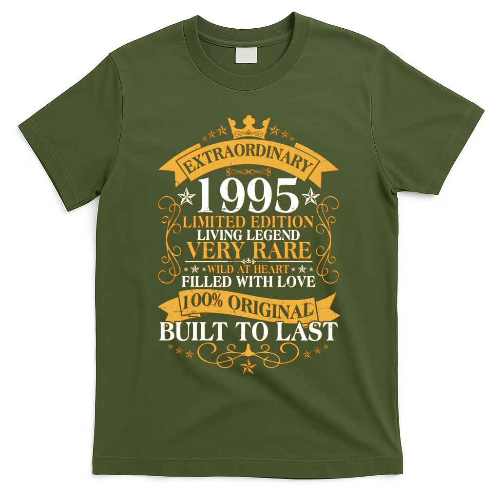 Extraordinary 1995 Limited Edition Built To Last 30th Birthday T-Shirt