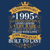 Extraordinary 1995 Limited Edition Built To Last 30th Birthday Infant Baby Jersey Bodysuit