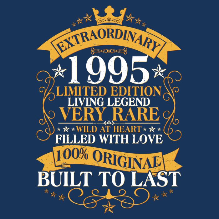 Extraordinary 1995 Limited Edition Built To Last 30th Birthday Infant Baby Jersey Bodysuit