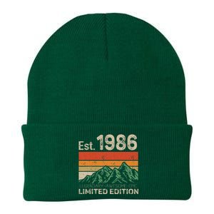 Est 1986 Legendary Awesome Epic Limited Edition 38 Year Old Knit Cap Winter Beanie