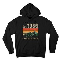 Est 1986 Legendary Awesome Epic Limited Edition 38 Year Old Hoodie