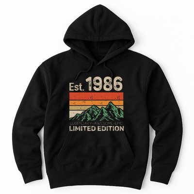 Est 1986 Legendary Awesome Epic Limited Edition 38 Year Old Hoodie