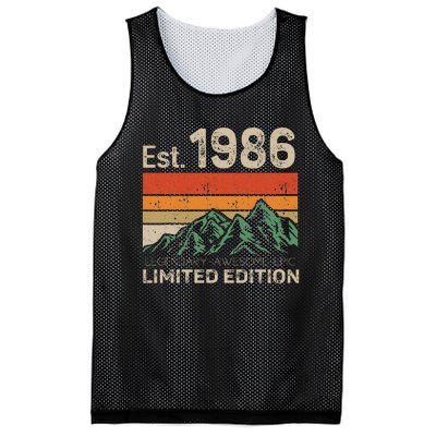 Est 1986 Legendary Awesome Epic Limited Edition 38 Year Old Mesh Reversible Basketball Jersey Tank