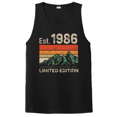 Est 1986 Legendary Awesome Epic Limited Edition 38 Year Old PosiCharge Competitor Tank