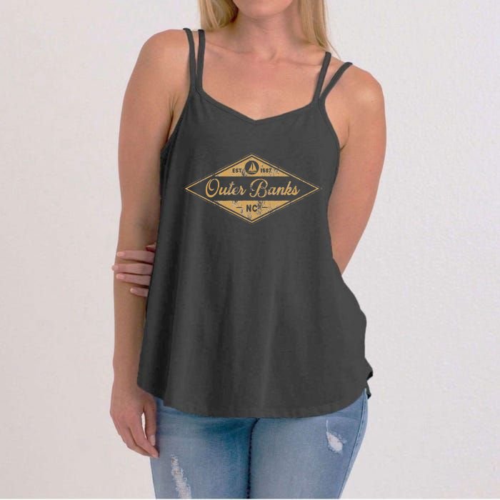 Est 1587 Obx North Carolina Women's Strappy Tank