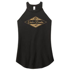 Est 1587 Obx North Carolina Women's Perfect Tri Rocker Tank