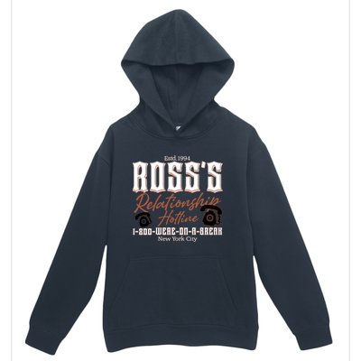 Est 1994 Ross’S Relationship Hotline We Were On A Break Friends Urban Pullover Hoodie