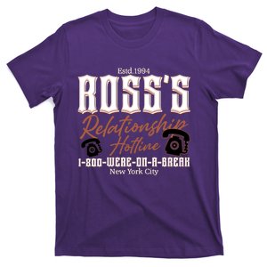 Est 1994 Ross’S Relationship Hotline We Were On A Break Friends T-Shirt