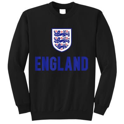 England 1982 Soccer Team Jersey British Three Heraldic Lions Sweatshirt