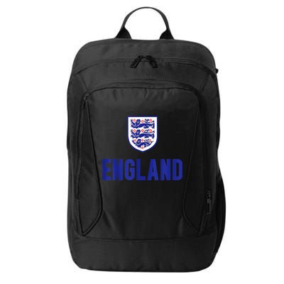 England 1982 Soccer Team Jersey British Three Heraldic Lions City Backpack