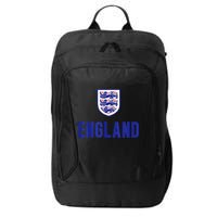 England 1982 Soccer Team Jersey British Three Heraldic Lions City Backpack