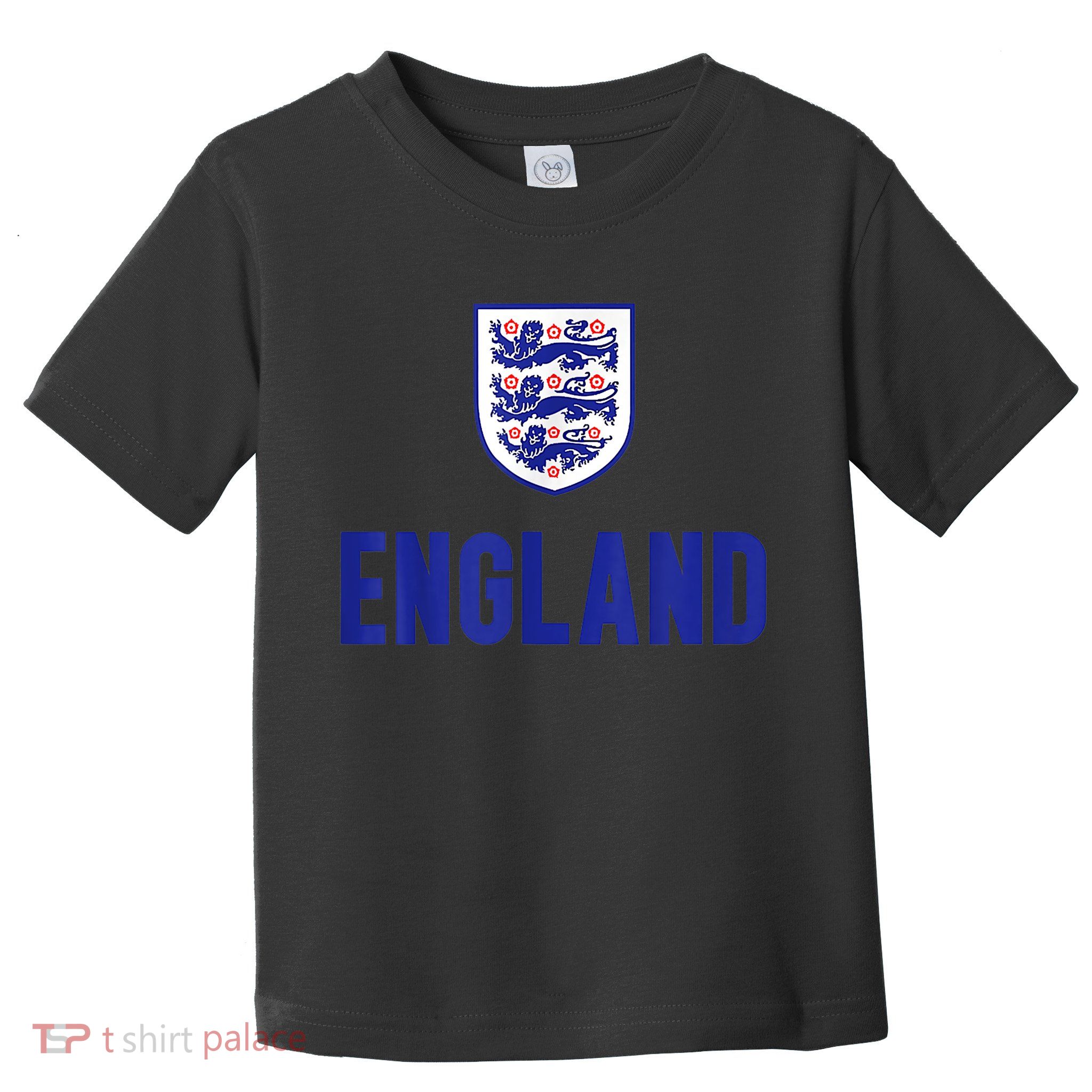 England 1982 Soccer Team Jersey British Three Heraldic Lions Toddler T-Shirt