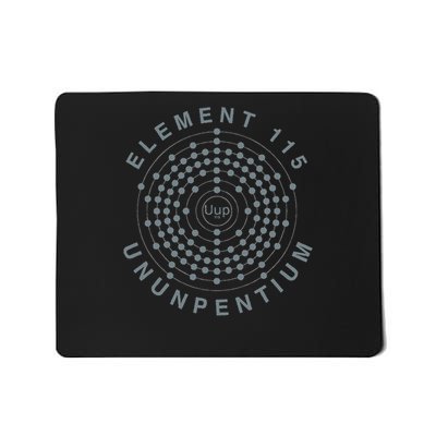 Element 115 Ununpentium Electron Shell Area 51 Alien Ufo Mousepad