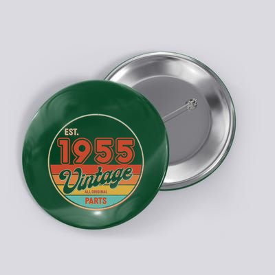 Est 1955 Vintage All Original Parts 70th Birthday Emblem Button