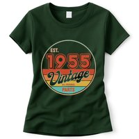 Est 1955 Vintage All Original Parts 70th Birthday Emblem Womens T-Shirt