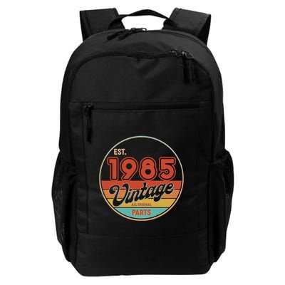 Est 1985 Vintage All Original Parts 40th Birthday Emblem Backpack