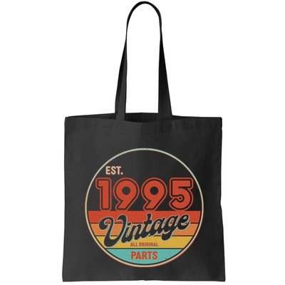 Est 1995 Vintage All Original Parts 30th Birthday Emblem Bag