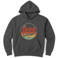 Est 1995 Vintage All Original Parts 30th Birthday Emblem Hoodie