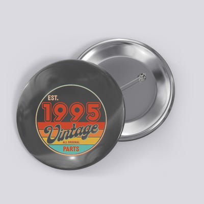 Est 1995 Vintage All Original Parts 30th Birthday Emblem Button