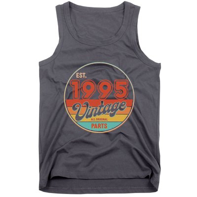 Est 1995 Vintage All Original Parts 30th Birthday Emblem Tank Top