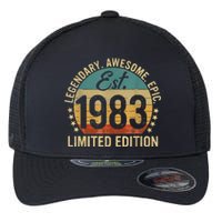 Est 1983 Vintage 1983 Limited Edition 40th Birthday Flexfit Unipanel Trucker Cap