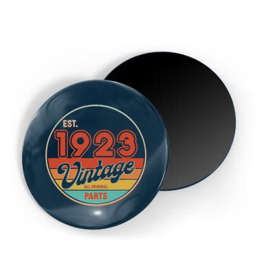 Est 1923 Vintage All Original Parts 100th Birthday Emblem Magnet