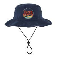 Est 1933 Vintage All Original Parts 90th Birthday Emblem Legacy Cool Fit Booney Bucket Hat