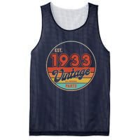 Est 1933 Vintage All Original Parts 90th Birthday Emblem Mesh Reversible Basketball Jersey Tank