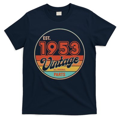 Est 1953 Vintage All Original Parts 70th Birthday Emblem T-Shirt