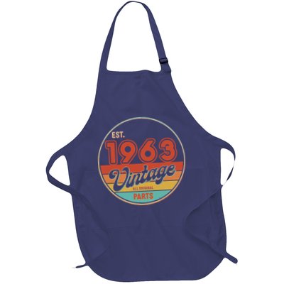Est 1963 Vintage All Original Parts 60th Birthday Emblem Apron