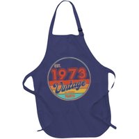 Est 1973 Vintage All Original Parts 50th Birthday Emblem Apron