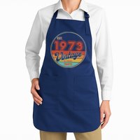 Est 1973 Vintage All Original Parts 50th Birthday Emblem Apron