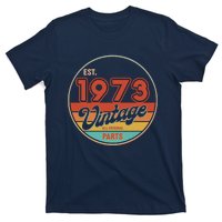 Est 1973 Vintage All Original Parts 50th Birthday Emblem T-Shirt