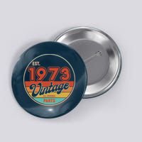 Est 1973 Vintage All Original Parts 50th Birthday Emblem Button