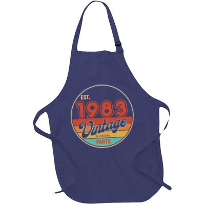 Est 1983 Vintage All Original Parts 40th Birthday Emblem Apron