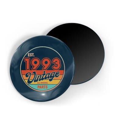 Est 1993 Vintage All Original Parts 30th Birthday Emblem Magnet