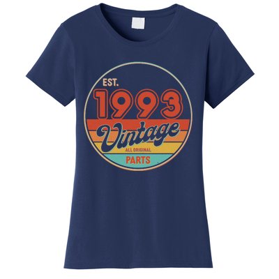 Est 1993 Vintage All Original Parts 30th Birthday Emblem Women's T-Shirt