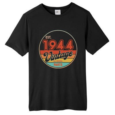 Est 1944 Vintage All Original Parts 80th Birthday Emblem Tall Fusion ChromaSoft Performance T-Shirt