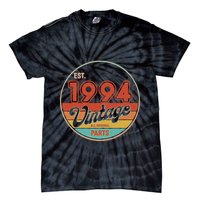 Est 1994 Vintage All Original Parts 30th Birthday Emblem Tie-Dye T-Shirt